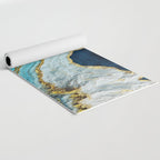 Aerial Ocean Abstract Yoga Mat Gallery Image 2