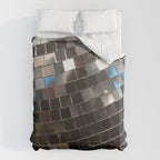 Silver Retro Disco Ball  Comforter Gallery Image 6