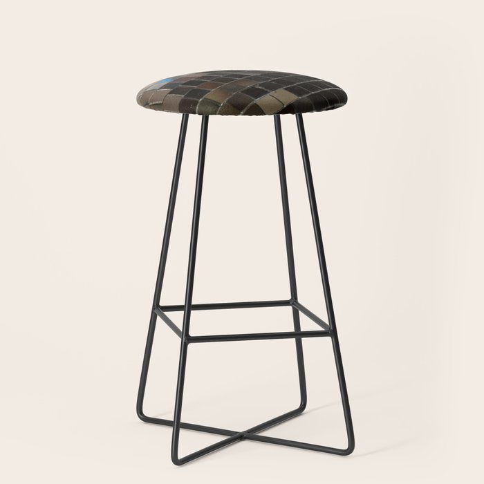 Silver Retro Disco Ball  Stool Gallery Image 1