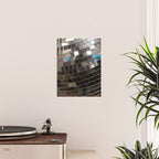 Silver Retro Disco Ball  Poster Gallery Image 2