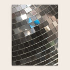 Silver Retro Disco Ball  Notebook Gallery Image 4