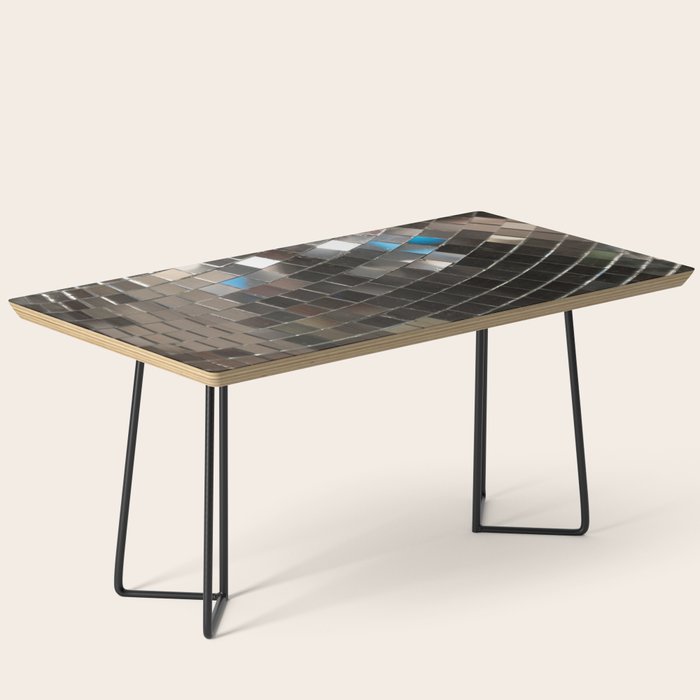 Silver Retro Disco Ball  Coffee Table Gallery Image 1