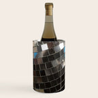 Silver Retro Disco Ball  Wine Chiller Gallery Image 1