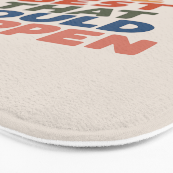 What's The Best That Could Happen Bath Mat Gallery Image 3