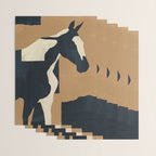 Abstract Minimal Horse 6 Wrapping Paper Gallery Image 3