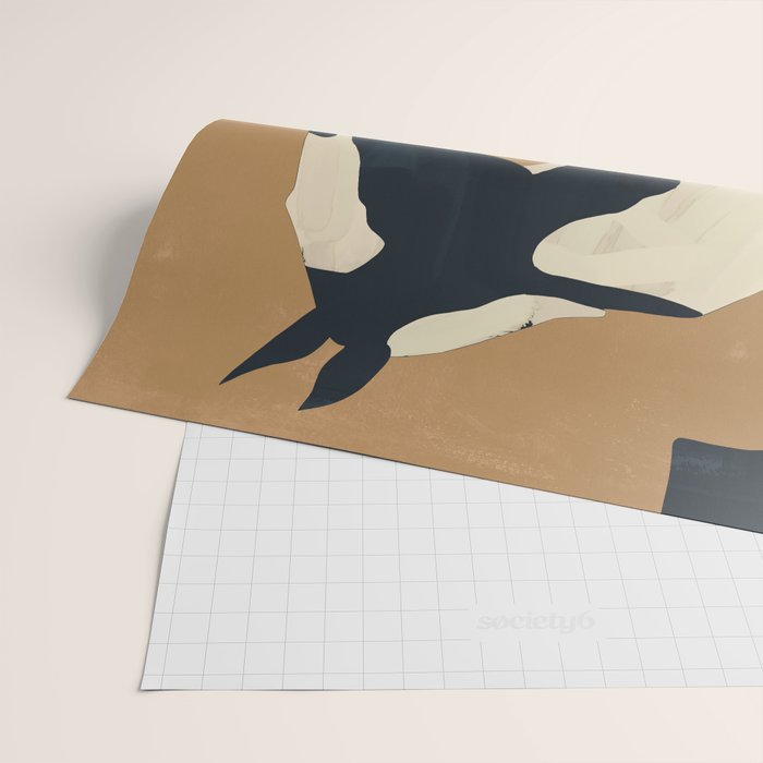 Abstract Minimal Horse 6 Wrapping Paper Gallery Image 2