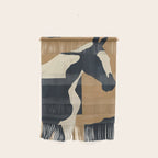 Abstract Minimal Horse 6 Wall Hanging Gallery Image 1