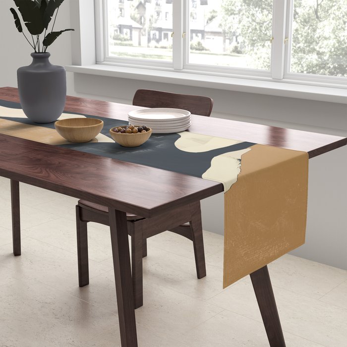 Abstract Minimal Horse 6 Table Runner Gallery Image 2