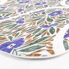 Elegant Flora Artistry Bath Mat Gallery Image 3