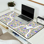 Elegant Flora Artistry Desk Mat Gallery Image 2