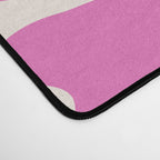 Big Groovy Flower - Pink and Red Desk Mat Gallery Image 4