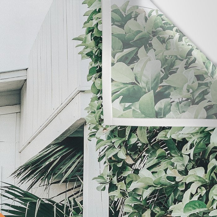 Flamingo Beach House, Wildlife Architecture Jungle Photography, Eclectic Birds Digital Art Wall Tapestry Gallery Image 3