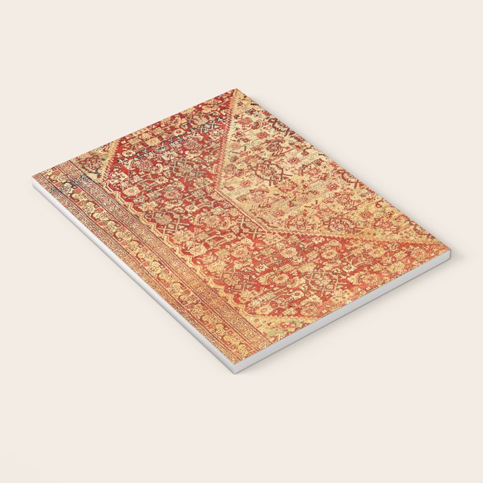 Sehna Saronim Kurdish Northwest Persian Rug Print Notebook Gallery Image 3