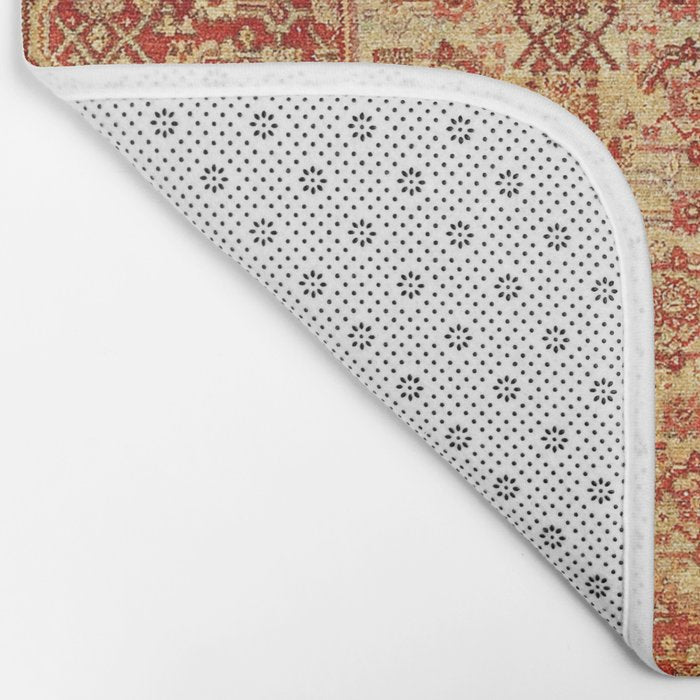 Sehna Saronim Kurdish Northwest Persian Rug Print Bath Mat Gallery Image 2