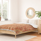 Sehna Saronim Kurdish Northwest Persian Rug Print Duvet Cover Gallery Image 2