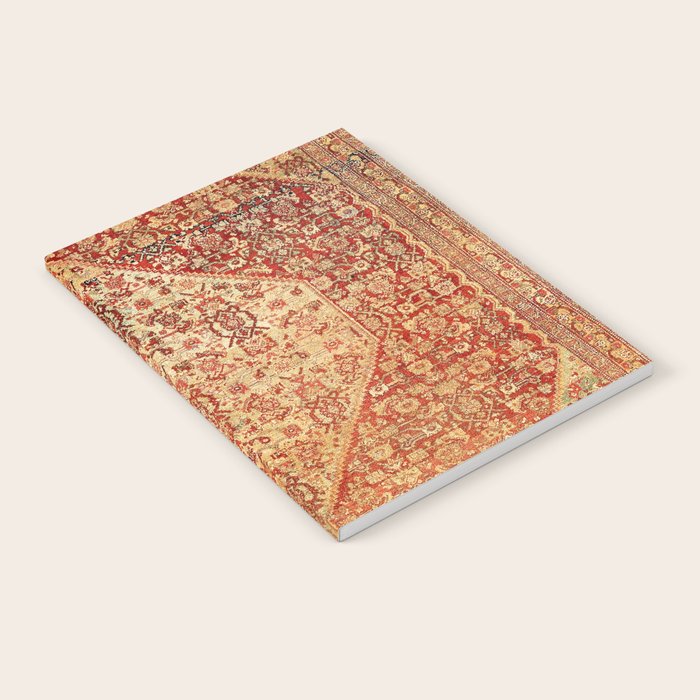 Sehna Saronim Kurdish Northwest Persian Rug Print Notebook Gallery Image 1