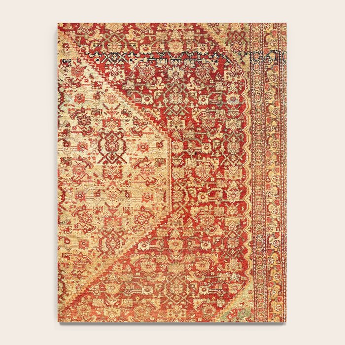Sehna Saronim Kurdish Northwest Persian Rug Print Notebook Gallery Image 4