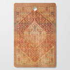 Sehna Saronim Kurdish Northwest Persian Rug Print Cutting Board Gallery Image 1