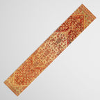 Sehna Saronim Kurdish Northwest Persian Rug Print Table Runner Gallery Image 3