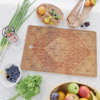 Sehna Saronim Kurdish Northwest Persian Rug Print Cutting Board Gallery Image 2