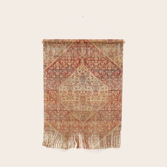 Sehna Saronim Kurdish Northwest Persian Rug Print Wall Hanging Gallery Image 1