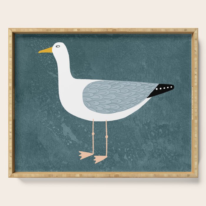 Seagull Standing Serving Tray Gallery Image 1