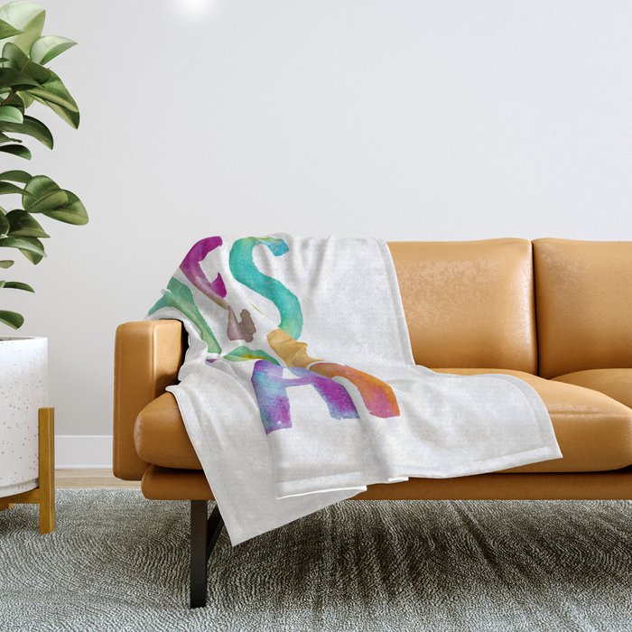 Yes You Can Throw Blanket Gallery Image 1