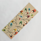 Mid-Century Abstract Branch 02 Yoga Mat Gallery Image 1