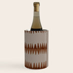 abstract striped rhombus zigzag background Wine Chiller Gallery Image 3
