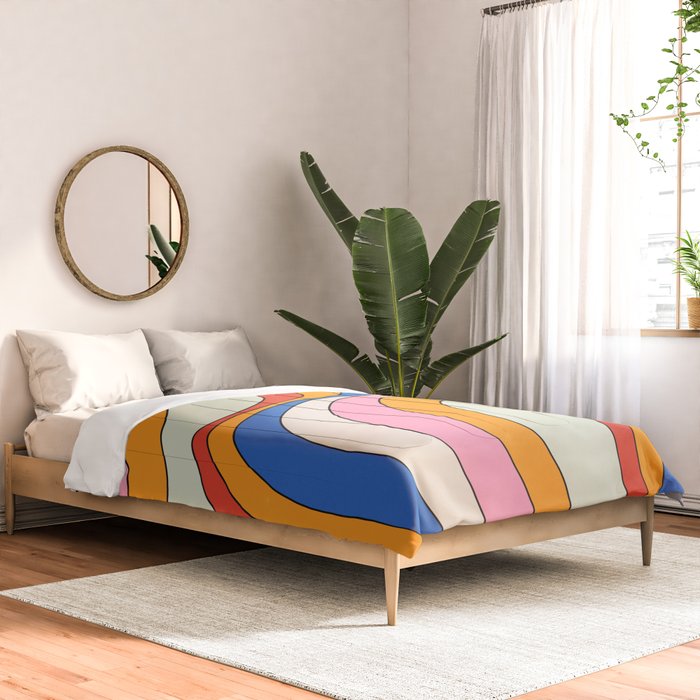 Retro Waves Comforter Gallery Image 2