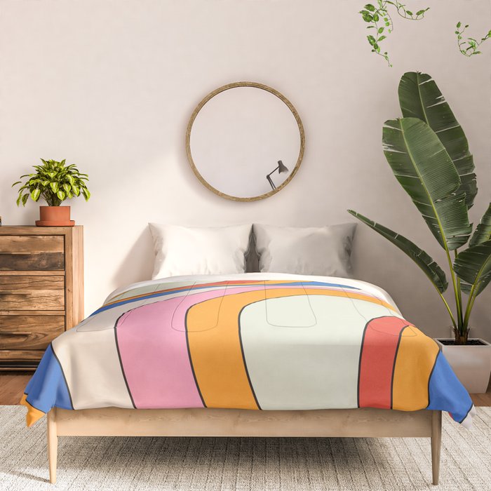 Retro Waves Comforter Gallery Image 3