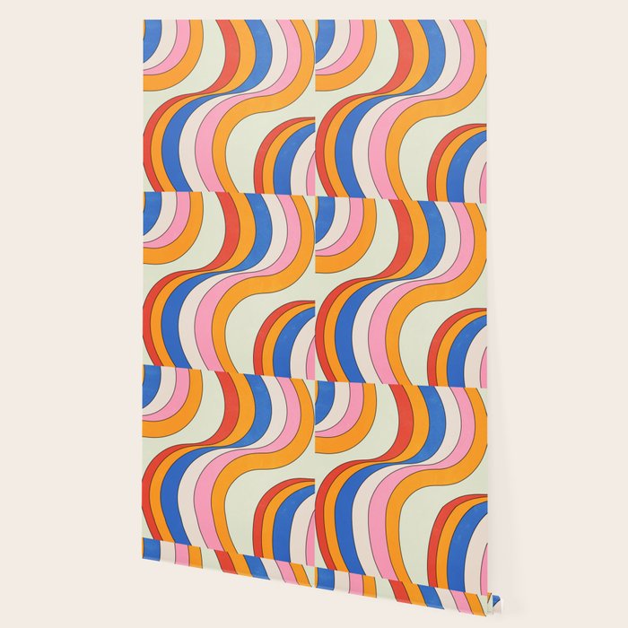 Retro Waves Wallpaper Gallery Image 2