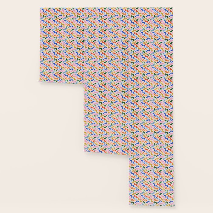 Fun colorful abstract organic shape art pattern Wallpaper Gallery Image 3