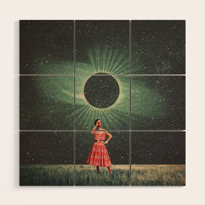 Total Eclipse of You Wood Wall Art Gallery Image 1