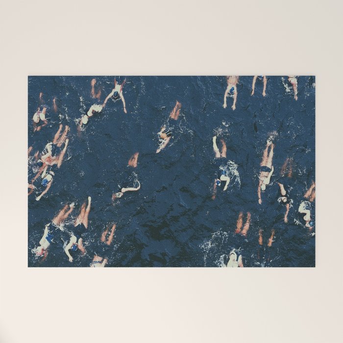 Swim swim Welcome Mat Gallery Image 1