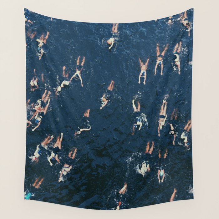 Swim swim Wall Tapestry Gallery Image 4