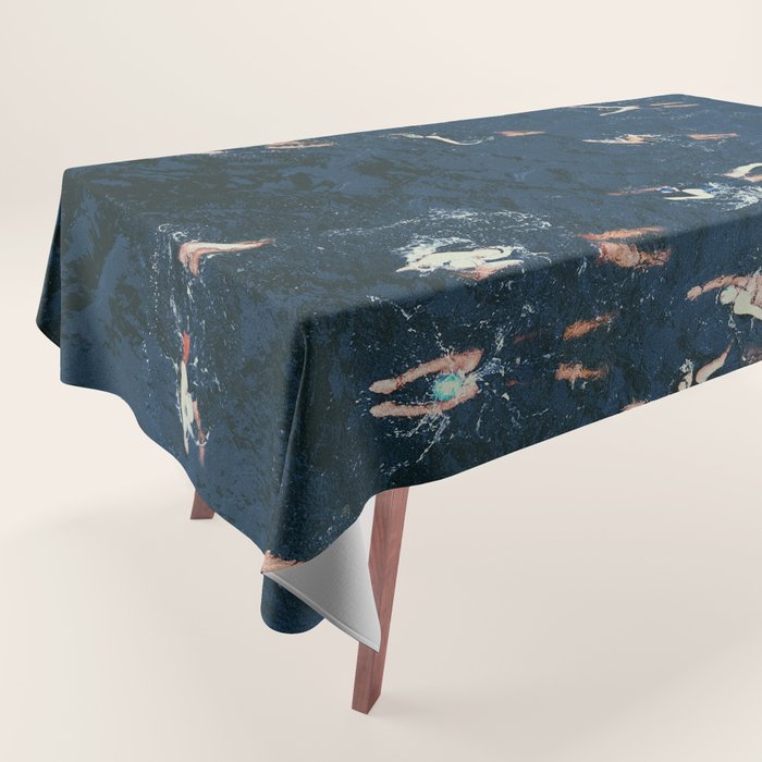 Swim swim Tablecloth Gallery Image 1