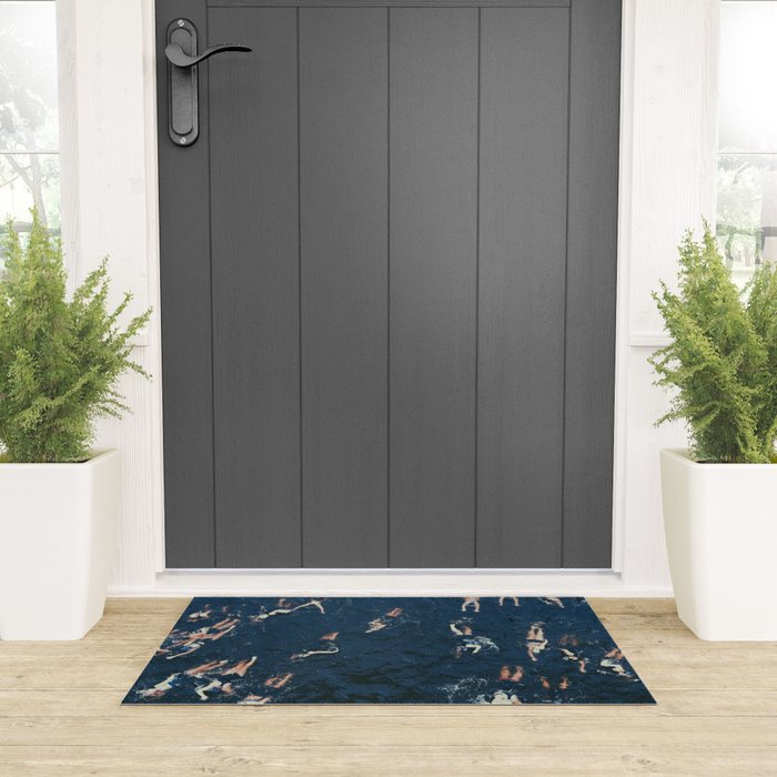 Swim swim Welcome Mat Gallery Image 3