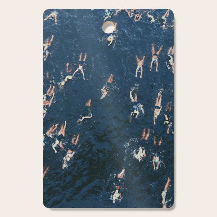 Swim swim Cutting Board Gallery Image 1