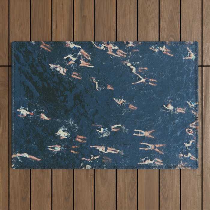 Swim swim Outdoor Rug Gallery Image 1