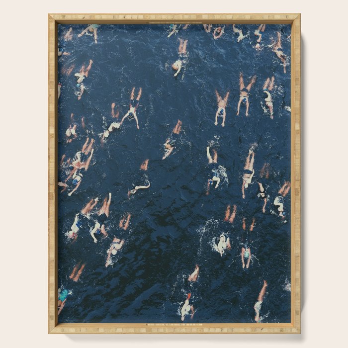 Swim swim Serving Tray Gallery Image 1