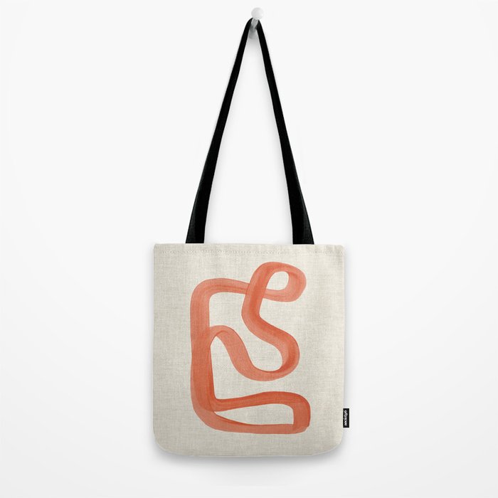 Orange Goes Around Tote Bag Gallery Image 2