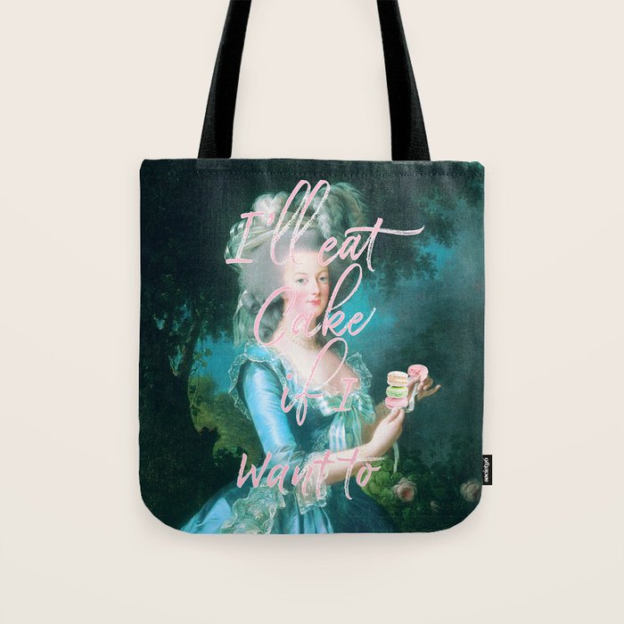 I'll eat cake if I want to Tote Bag Gallery Image 1