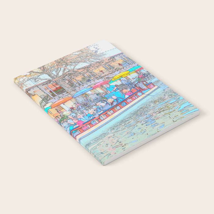 Ride Down The River - San Antonio, Texas Notebook Gallery Image 2