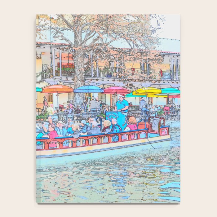 Ride Down The River - San Antonio, Texas Notebook Gallery Image 4