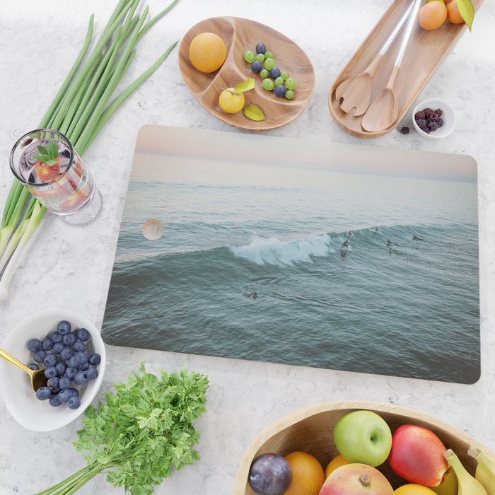 lets surf v Cutting Board Gallery Image 2