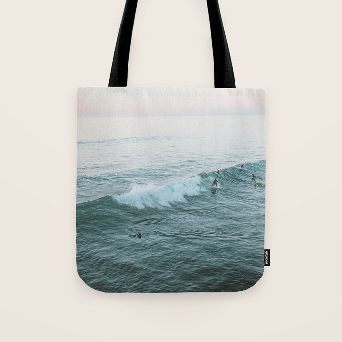lets surf v Tote Bag Gallery Image 1