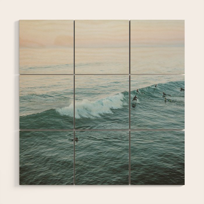 lets surf v Wood Wall Art Gallery Image 1