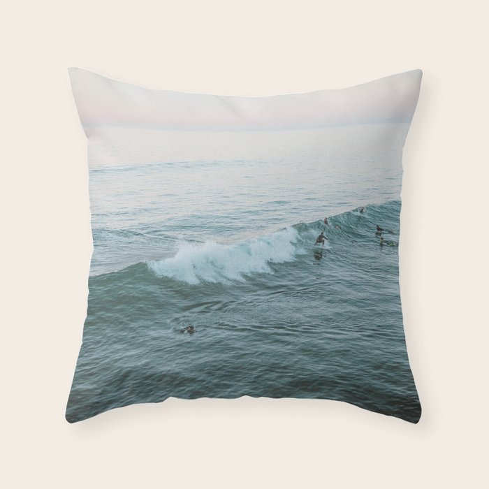lets surf v Throw Pillow Gallery Image 6