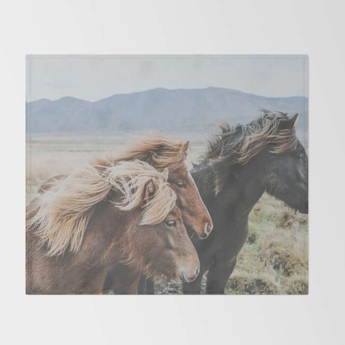 Thingeyrar, Iceland Throw Blanket Gallery Image 2